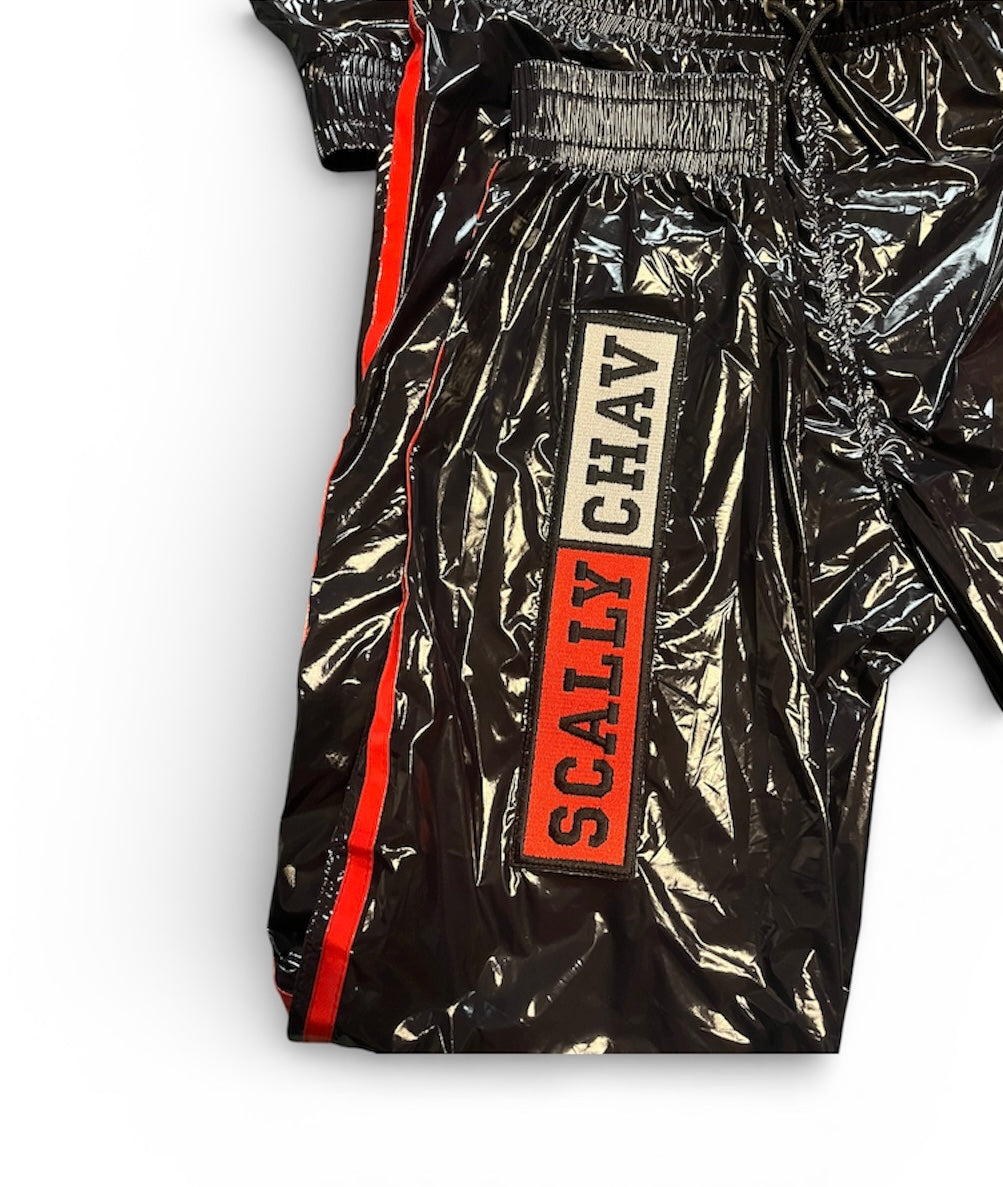 Shiny Nylon Tracksuit