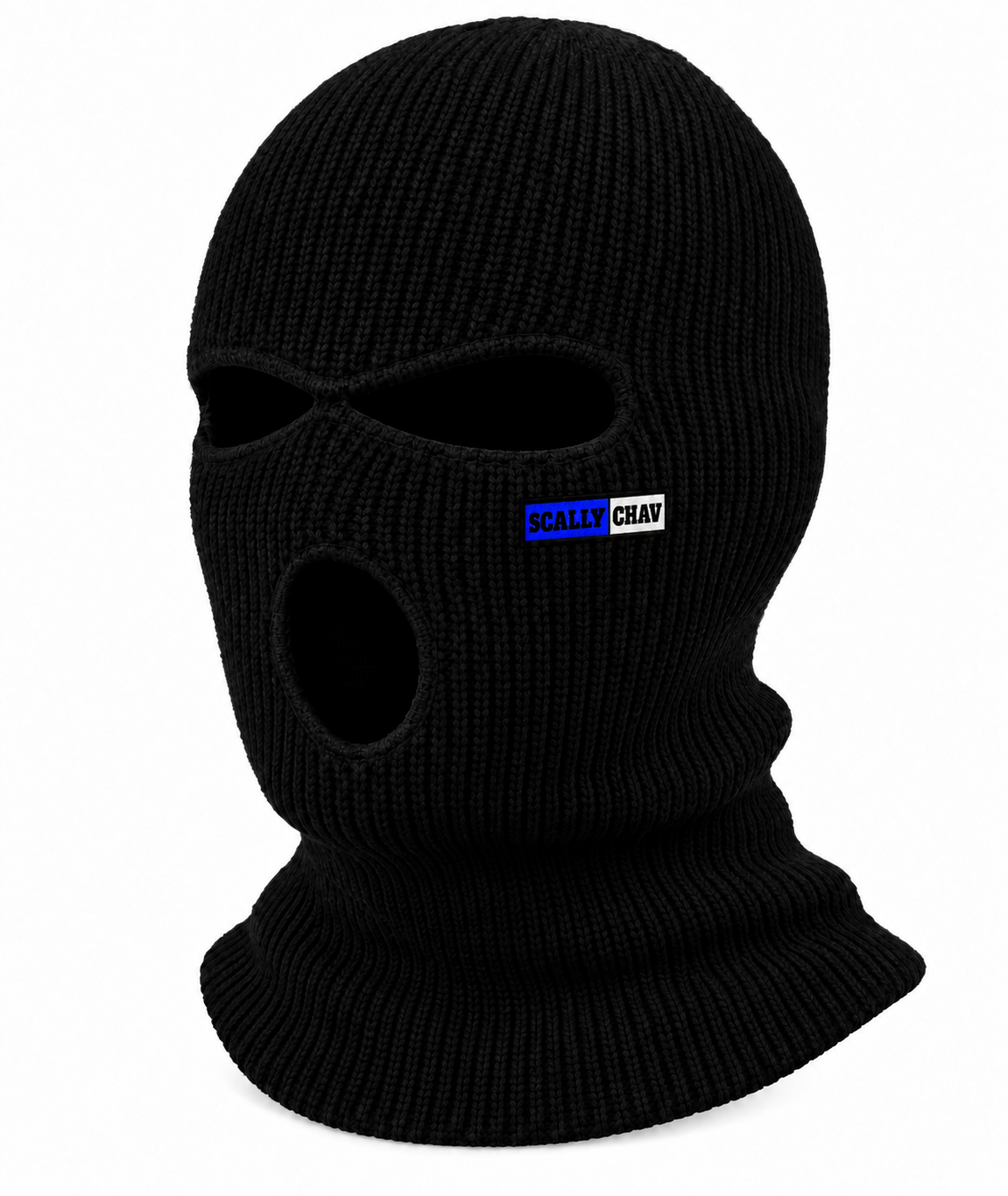 (PRE ORDER) SCALLYCHAV Black Winter Balaclava
