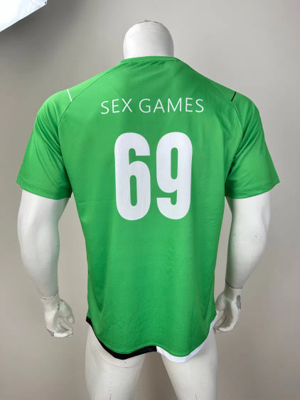 Bright Green Football Kit