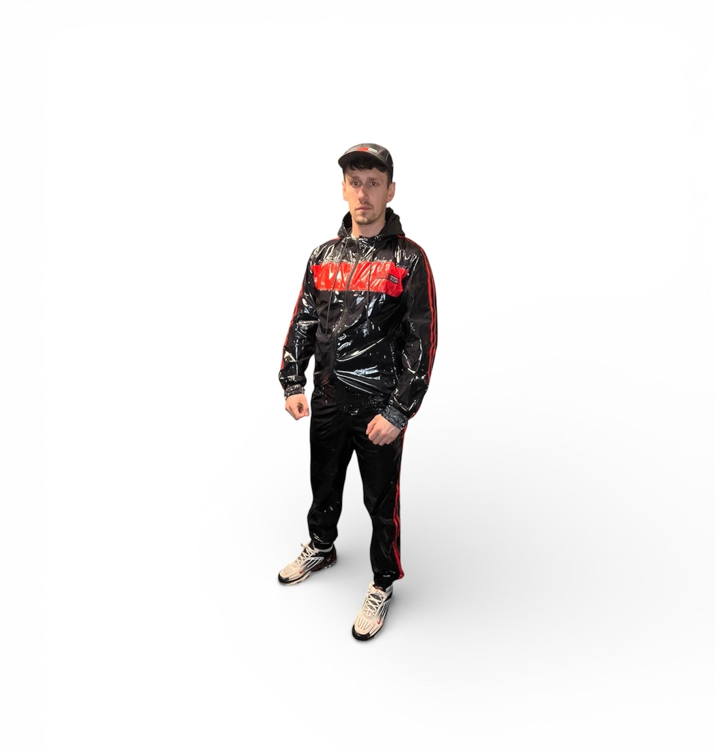 Shiny Nylon Tracksuit