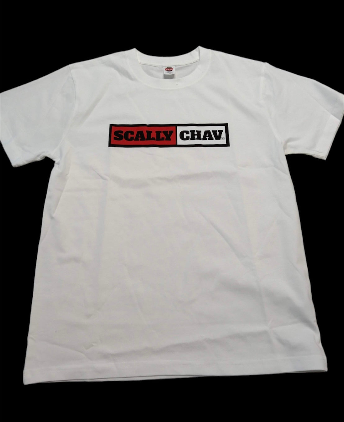 Logo T classique blanc