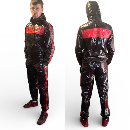 Shiny Nylon Tracksuit