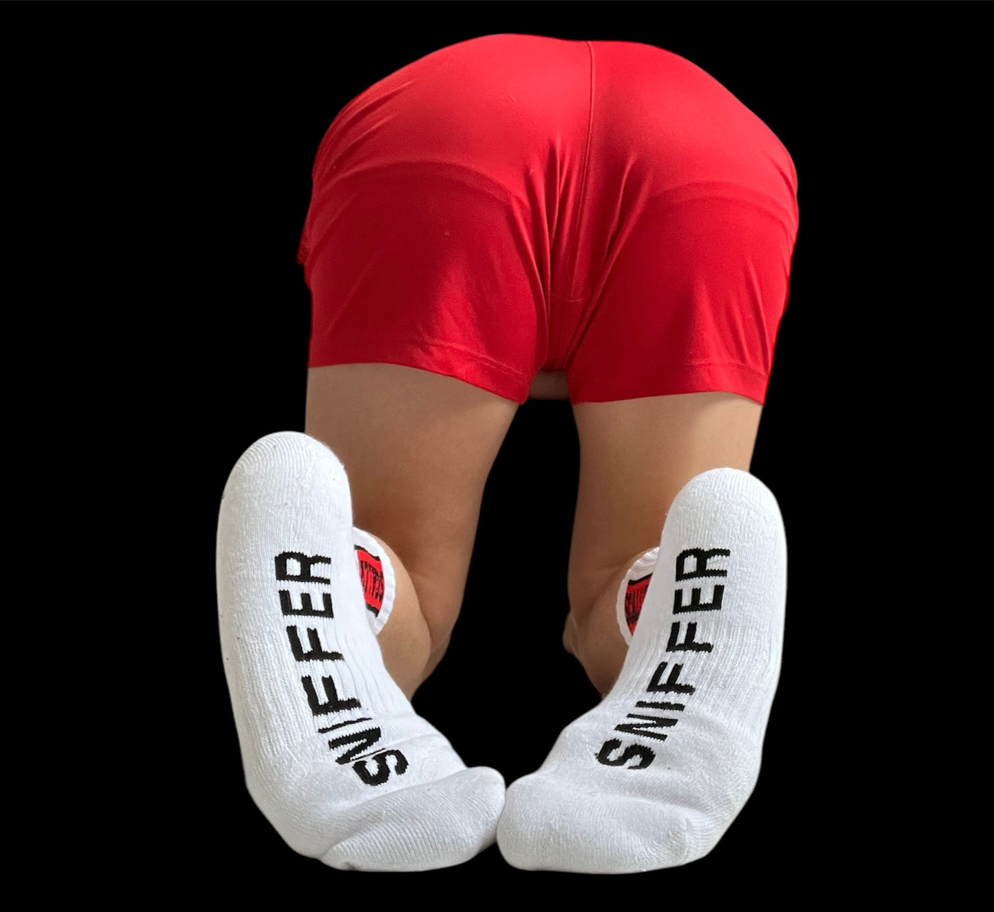 SNIFFER SOCKS RED OG LOGO