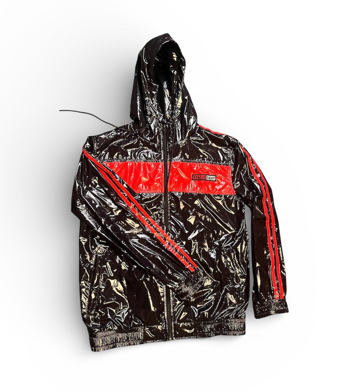 Shiny Nylon Tracksuit