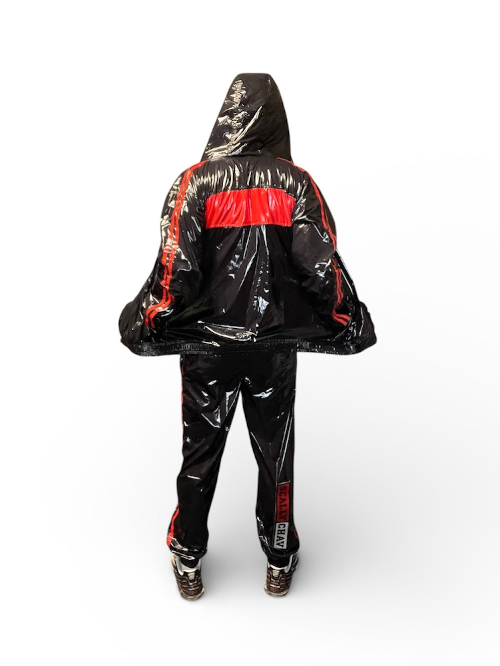 Shiny Nylon Tracksuit