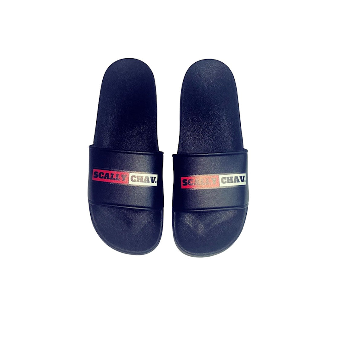PRE SALE RED PVC SLIDERS